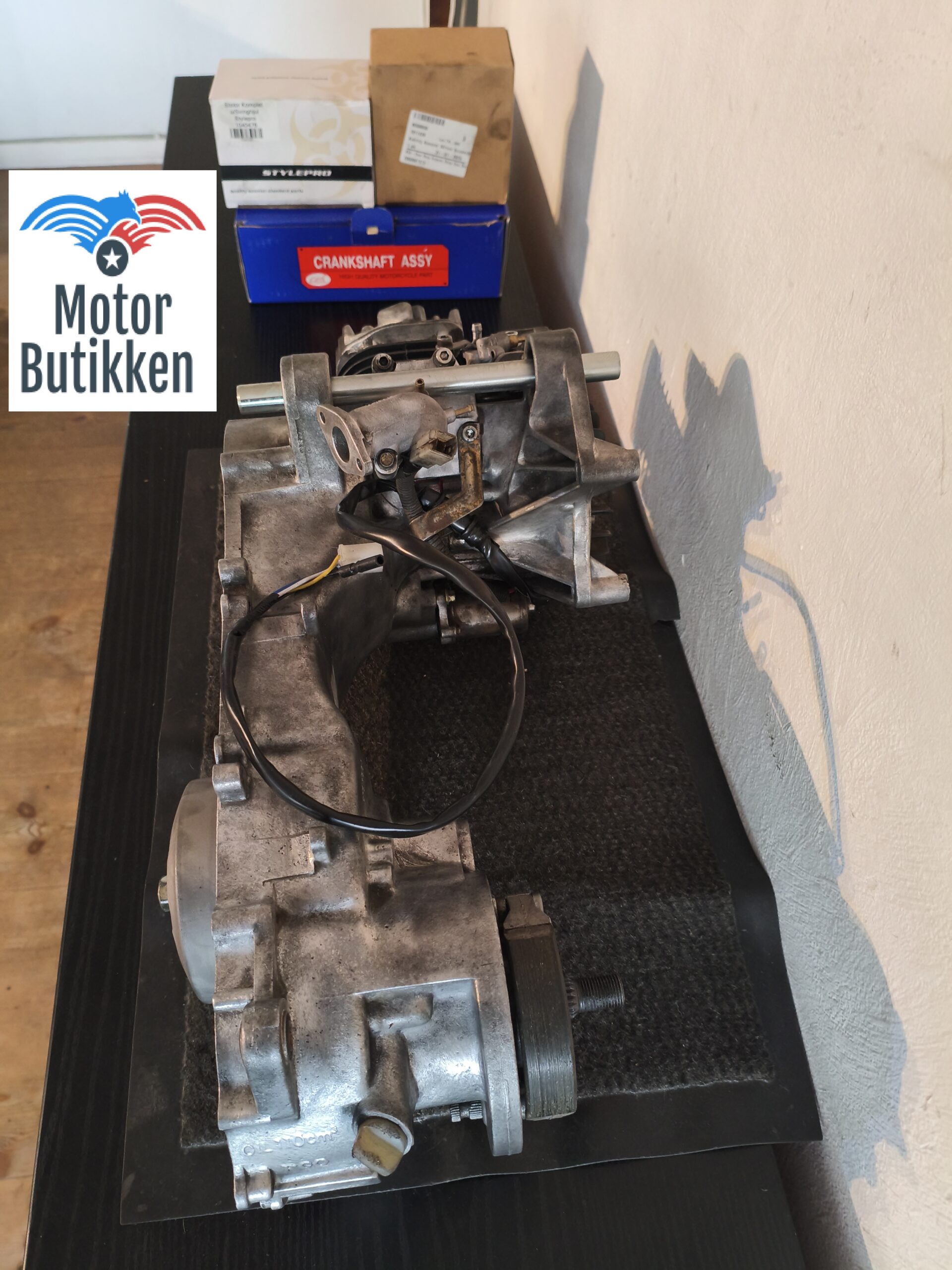 SOLGT Nyrenoveret PGO 50cc 2-Taktsmotor med ny krumtap, cylinder kit, remskive og kobling… - Image 6