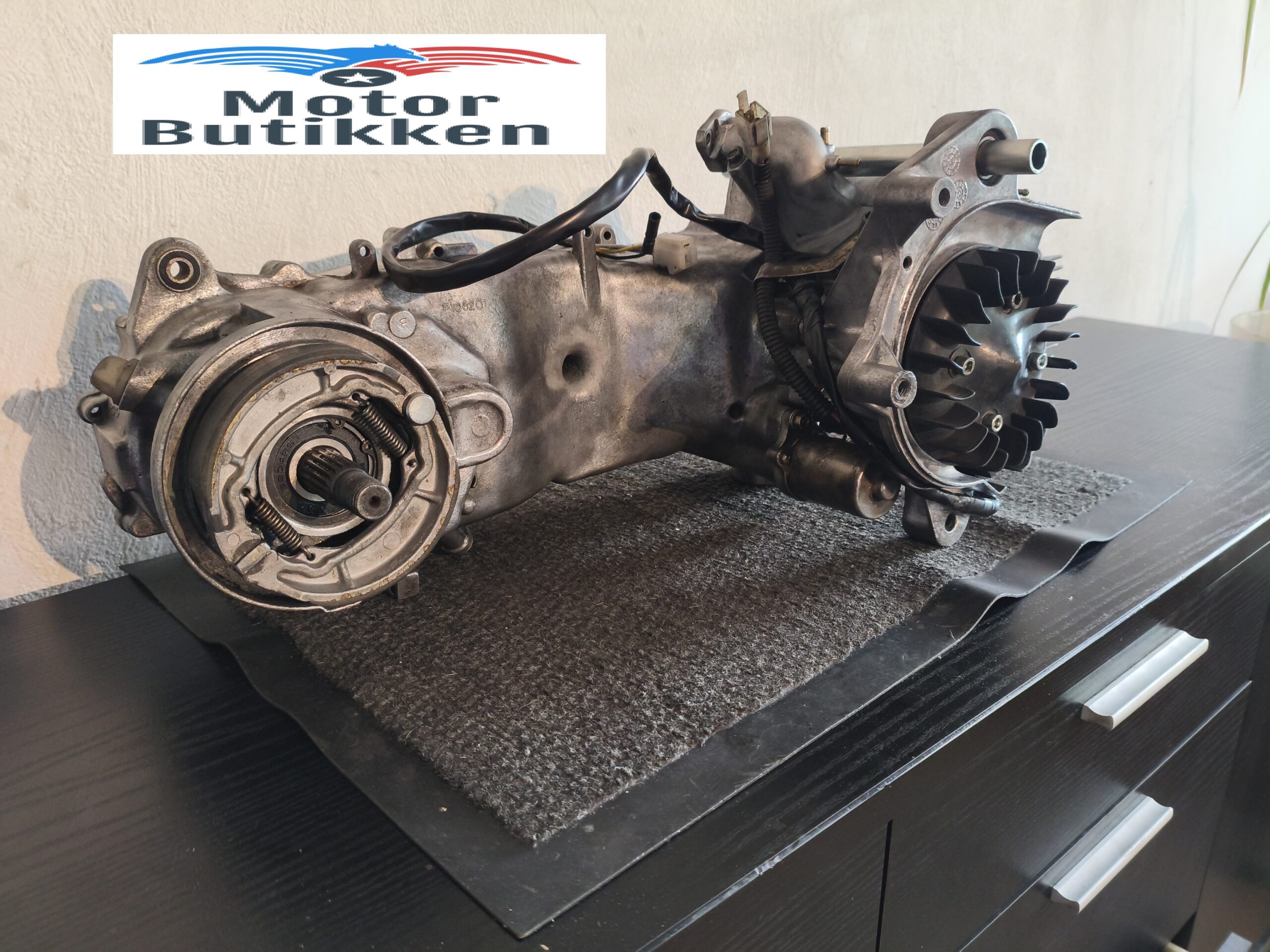 SOLGT Nyrenoveret PGO 50cc 2-Taktsmotor med ny krumtap, cylinder kit, remskive og kobling… - Image 7