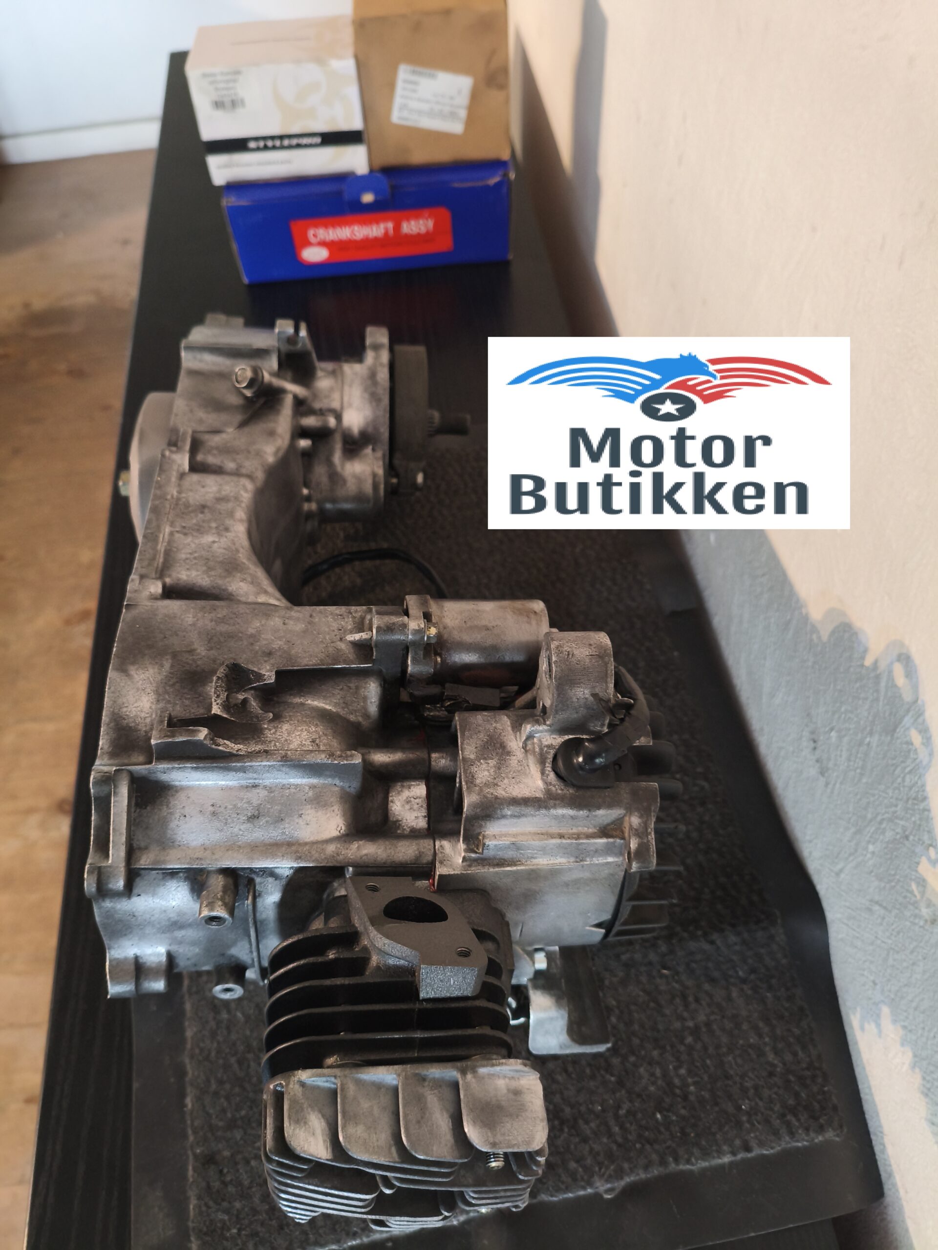 SOLGT Nyrenoveret PGO 50cc 2-Taktsmotor med ny krumtap, cylinder kit, remskive og kobling… - Image 8