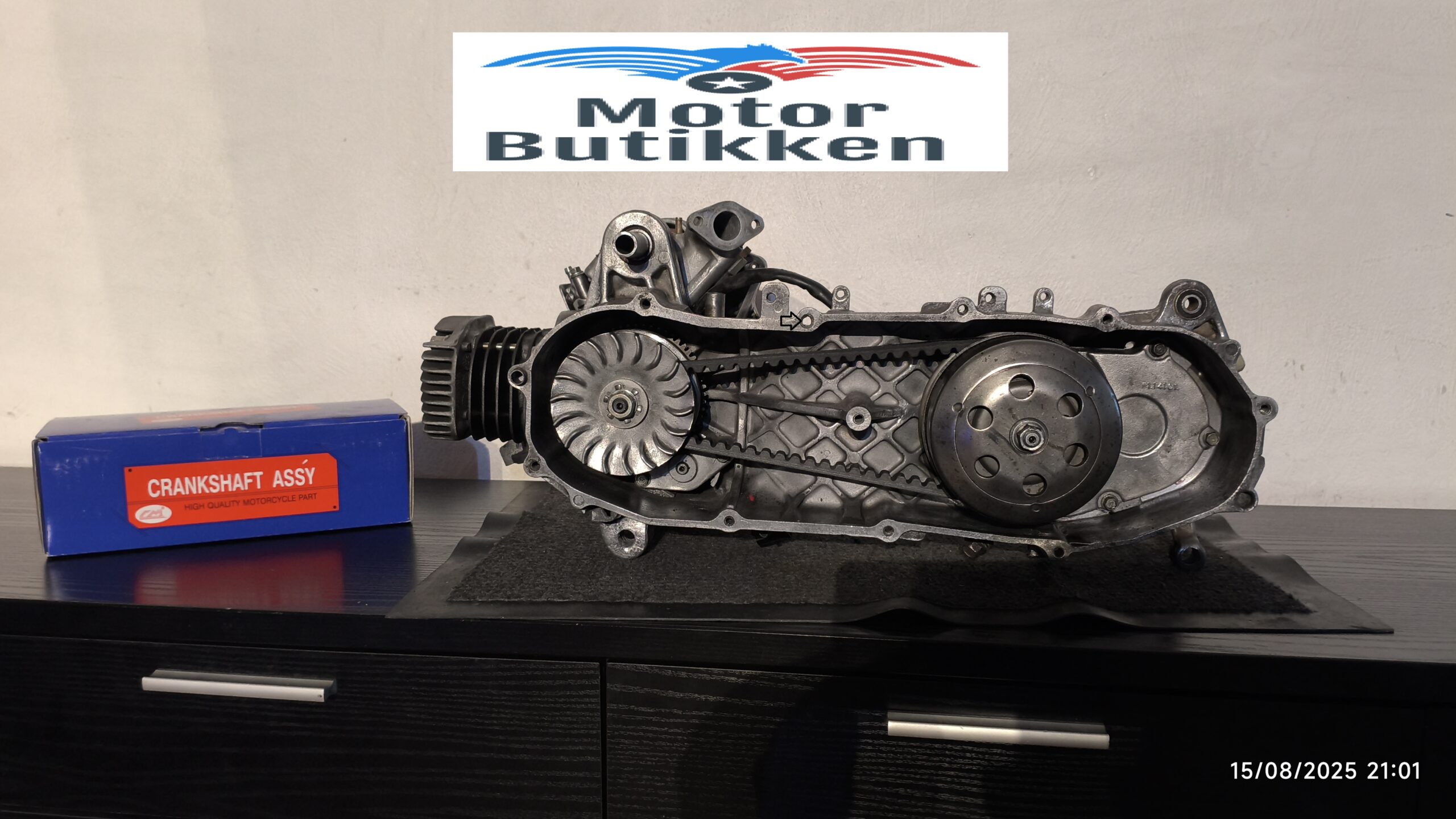 Tilbud Nyrenoveret PGO G-Max 50cc motor med ny krumtap og cylinderkit mv. - Image 4