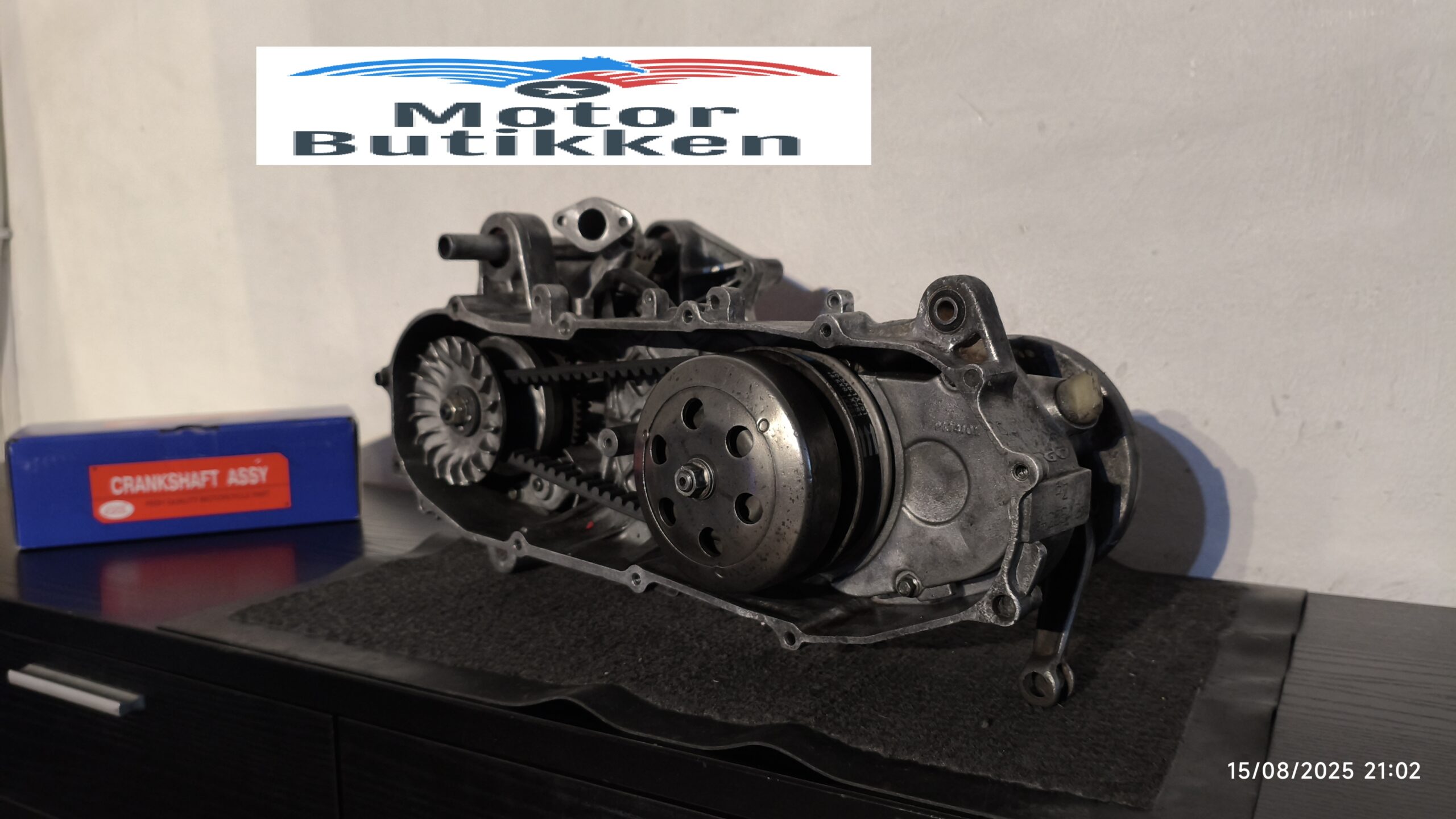 Tilbud Nyrenoveret PGO G-Max 50cc motor med ny krumtap og cylinderkit mv. - Image 5