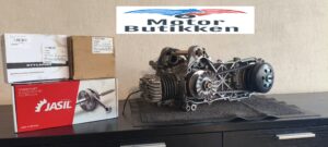 Original 4MJ kort minarelli 50cc motor med Jasil racing krumtap