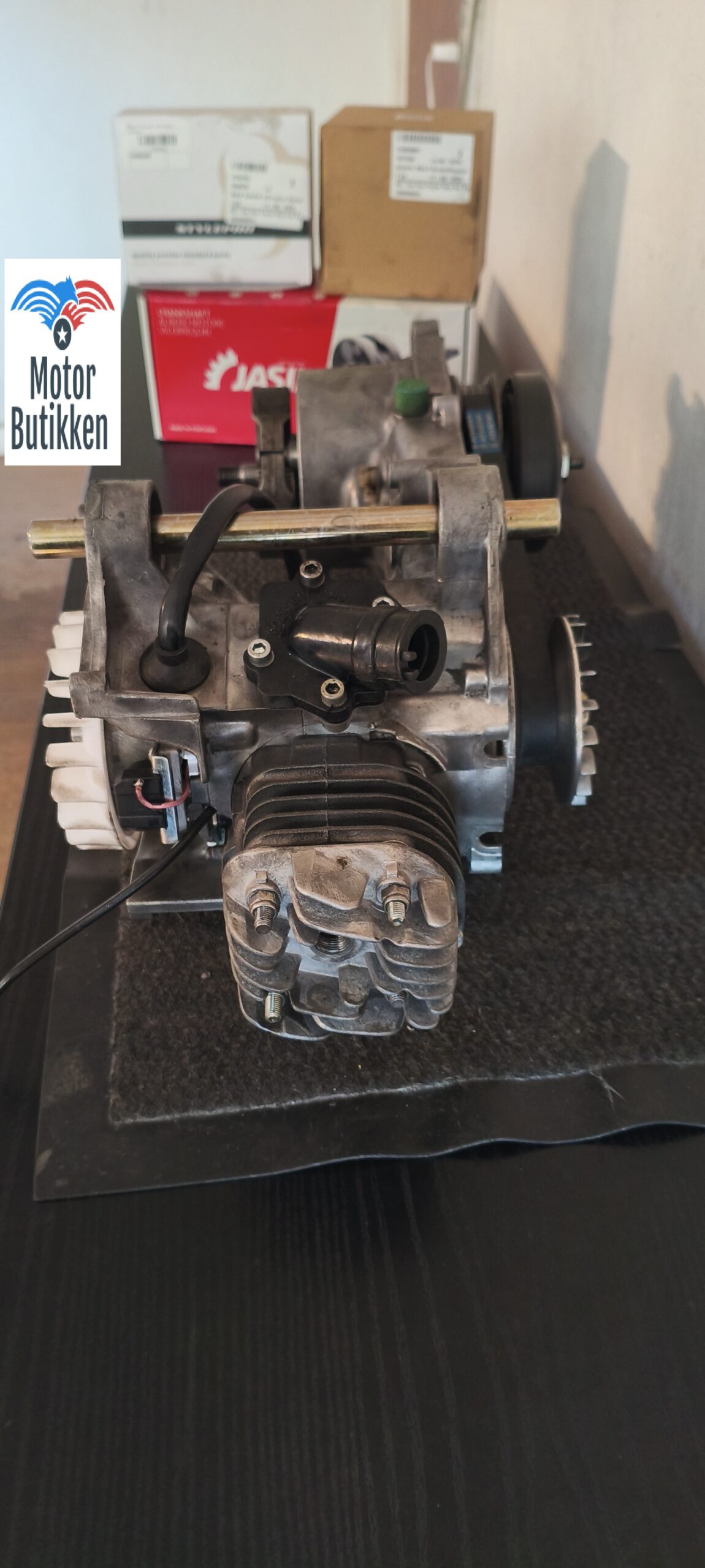 Original 4MJ kort minarelli 50cc motor med Jasil racing krumtap - Image 6
