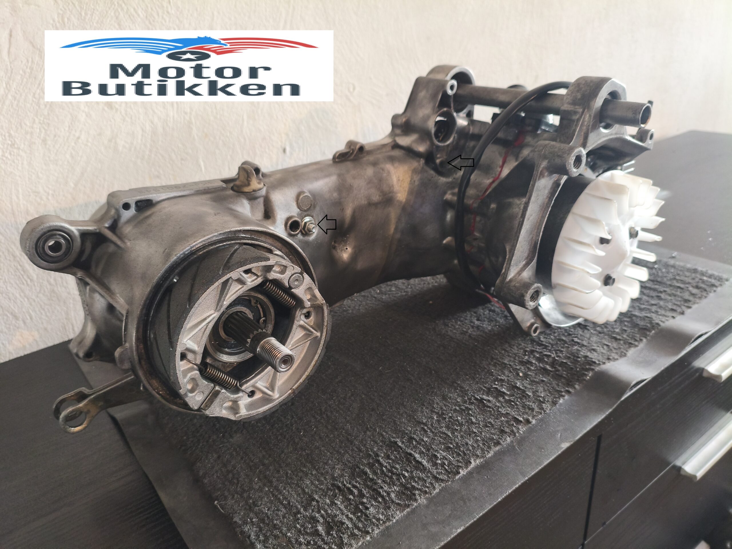 Nyrenoveret original 3KJ kort Minarelli-motor 50cc med mange nye dele - Image 6