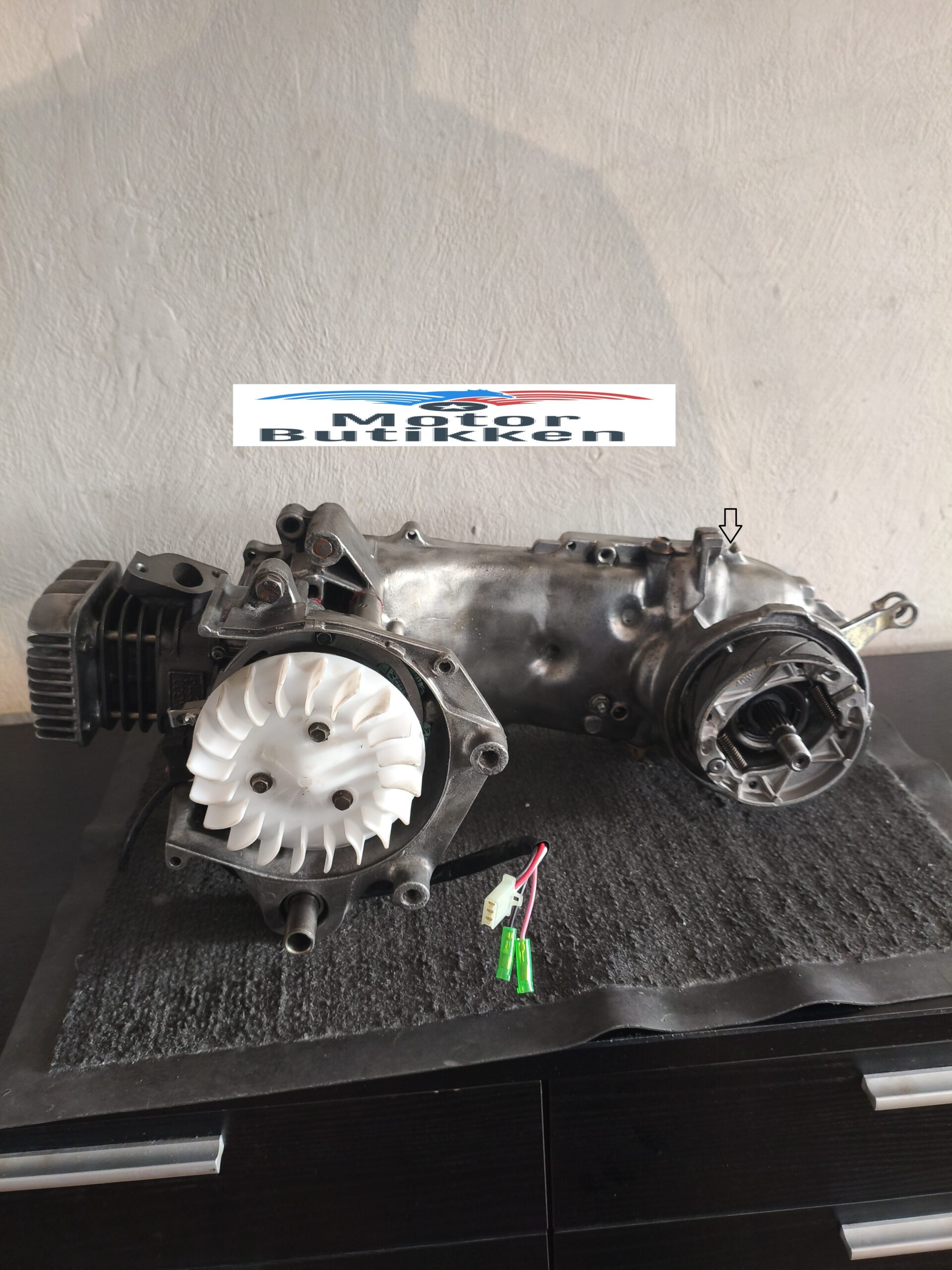 Nyrenoveret original 3KJ kort Minarelli-motor 50cc med mange nye dele - Image 9