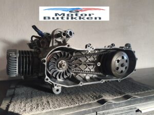 Renoveret PGO-motor 70cc sport med racing krumtap