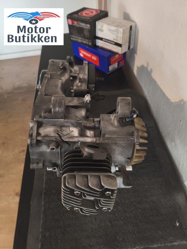 Tilbud Nyrenoveret 50cc PGO 2T motor med ny krumtap, cylinder m.m. - Image 7