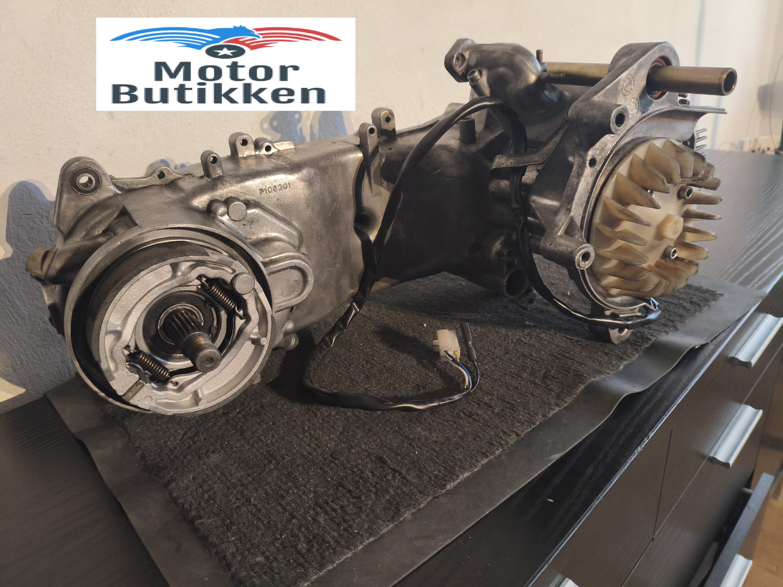 Tilbud Nyrenoveret 50cc PGO 2T motor med ny krumtap, cylinder m.m. - Image 3