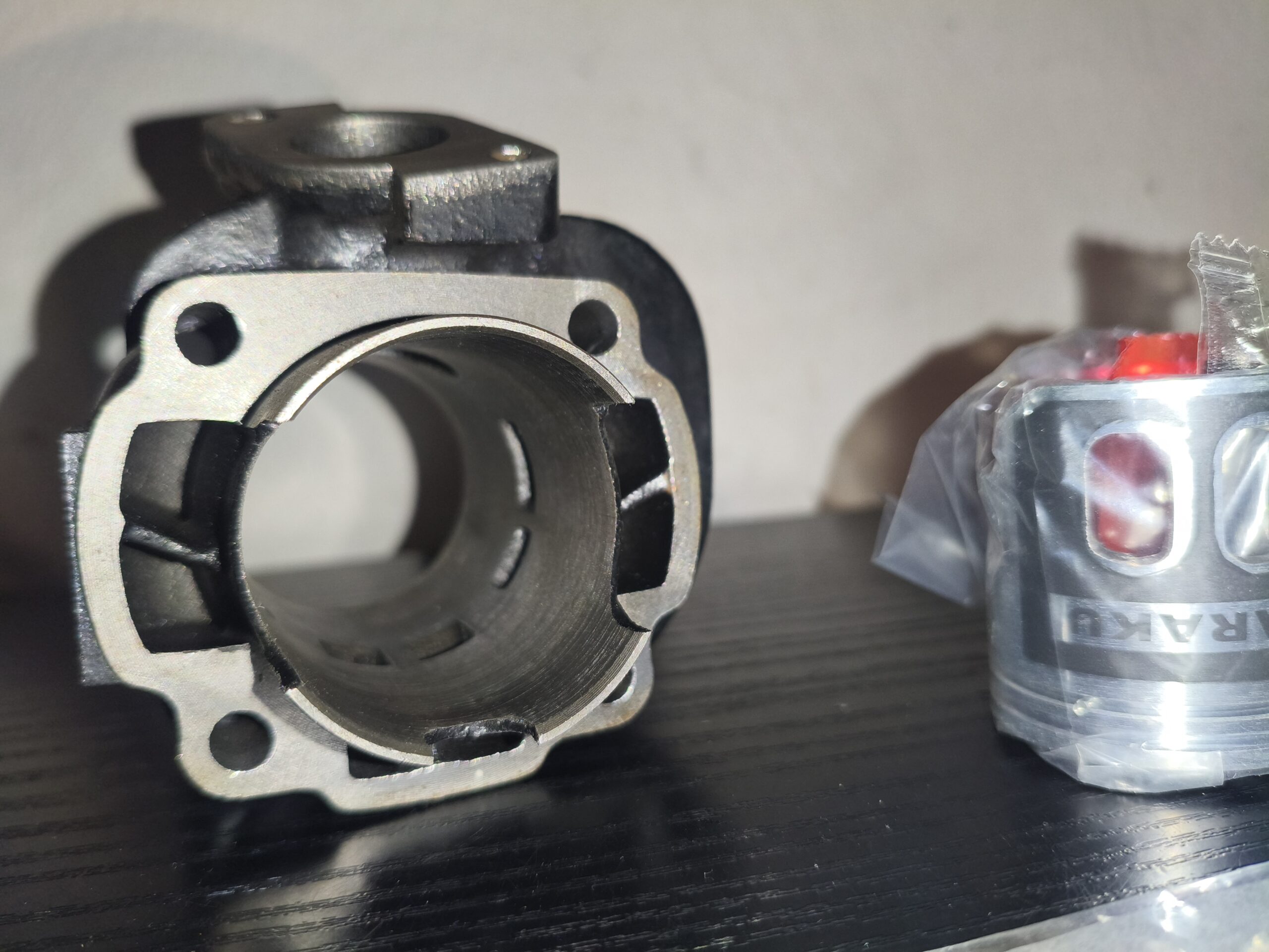 Som nyt DR Racing Evolution 70 ccm cylinderkit med topstykke - Image 3