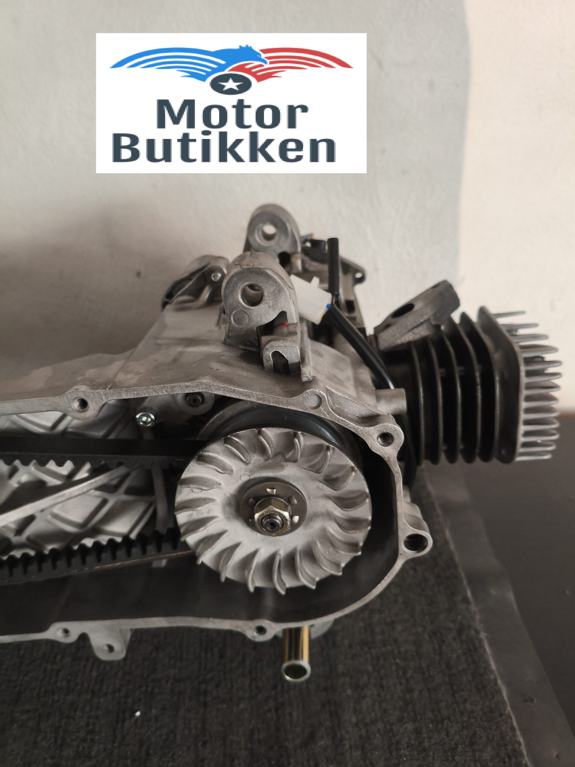 Perfekt nyrenoveret 50cc PGO-Motor – Sandblæst – Athena Racing-krumtap m.m - Image 9