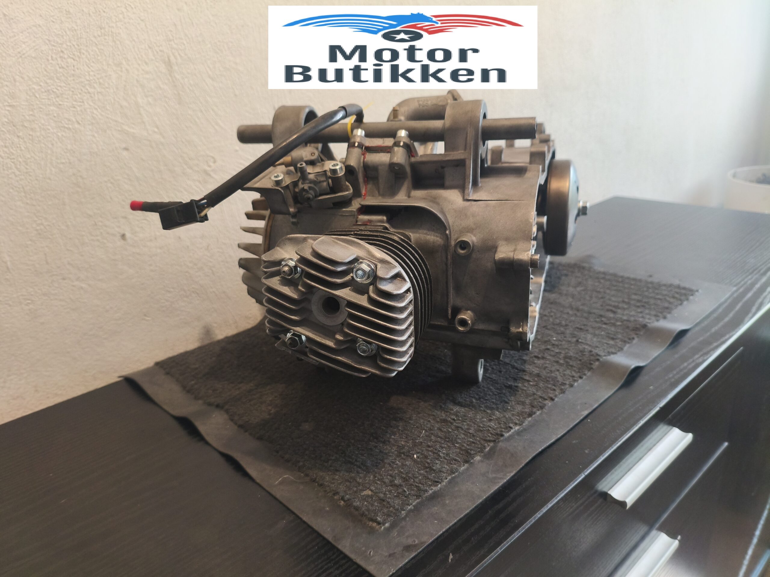 Nyrenoveret 50cc PGO-Motor – Sandblæst - Image 2