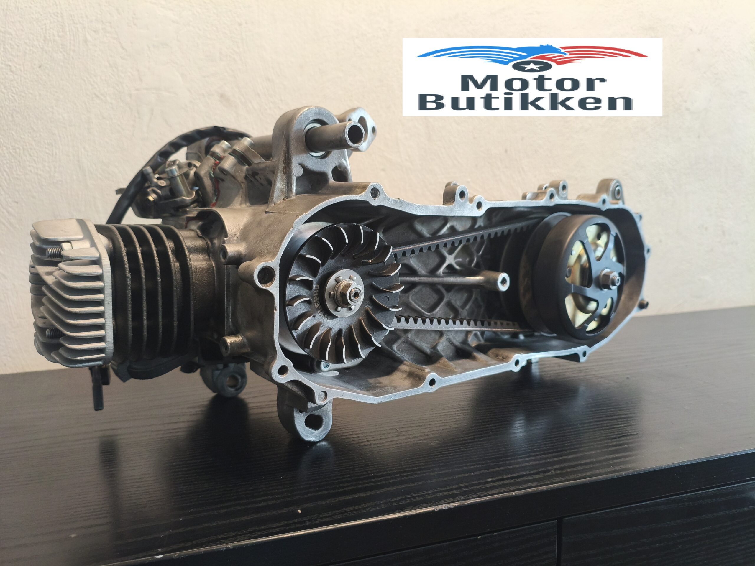 Nyrenoveret sportstunet PGO-motor – 70cc med Athena Racing-krumtap